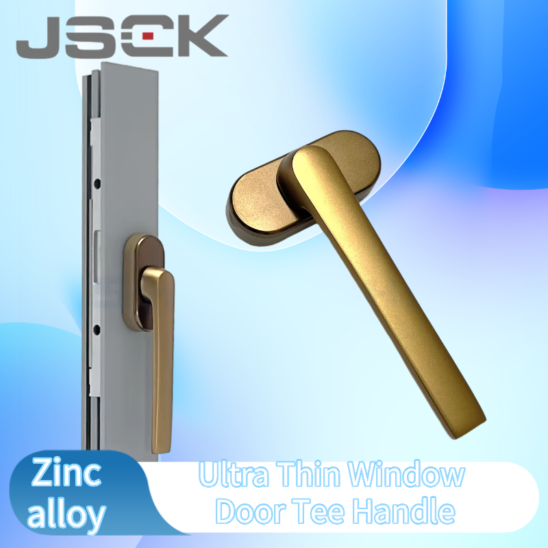 Furniture Hardware Fitting - มือจับแบบตีนตุ๊กแกสำหรับหน้าต่างประตูแบบบางเฉียบ ทำจากอลูมิเนียมอัลลอยด์ สำหรับมุ้งลวด ติดตั้งง่าย