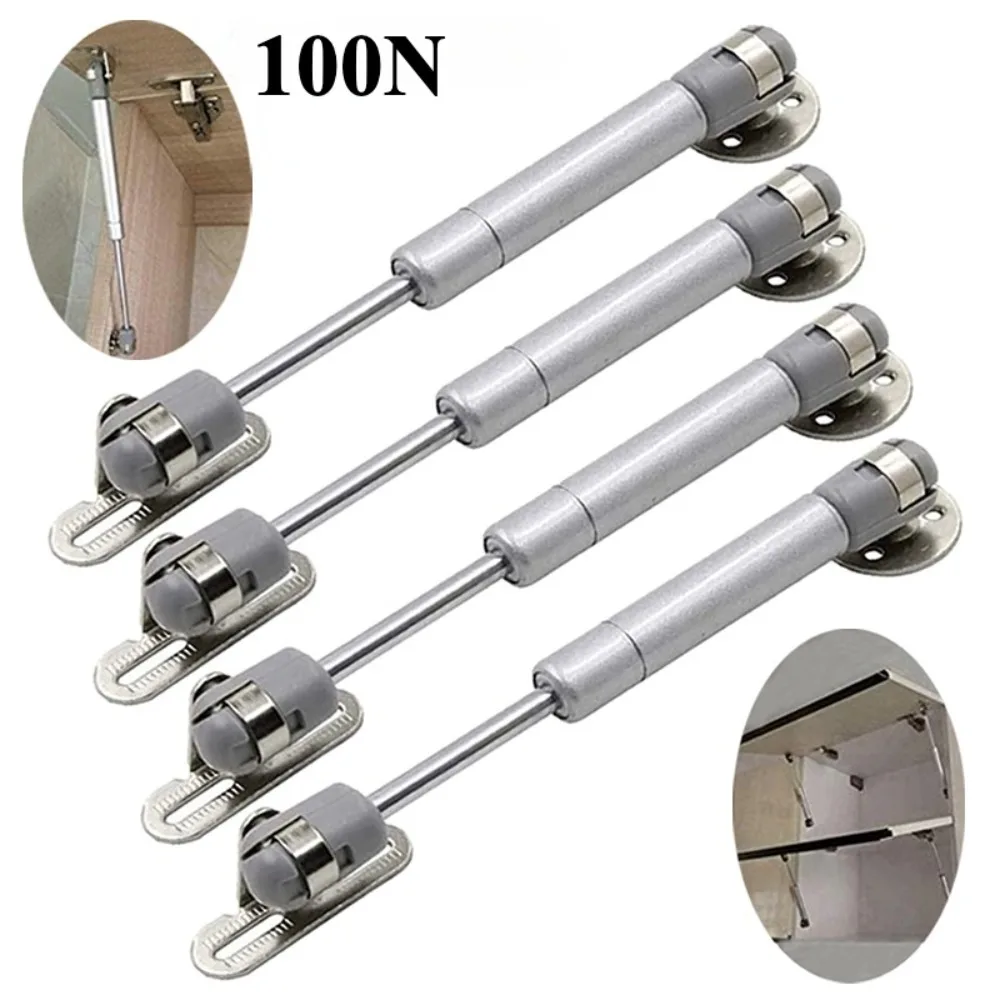 Cabinet Hinge Overlay - โช้คอัพแก๊ส 2/4 ชิ้น 100N แก๊สสปริงสำหรับบานตู้, แกนทองแดง