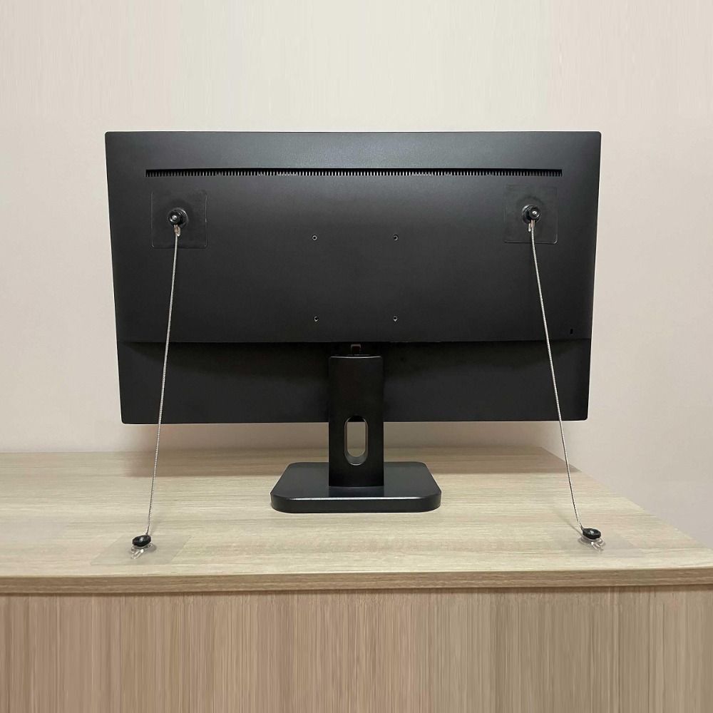 Furniture Hardware Manufacturer - สายรัดกันลื่นสำหรับเฟอร์นิเจอร์ 6 ชิ้น ทำจากสแตนเลส ติดตั้งง่ายด้วยกาวในตัว ขนาด