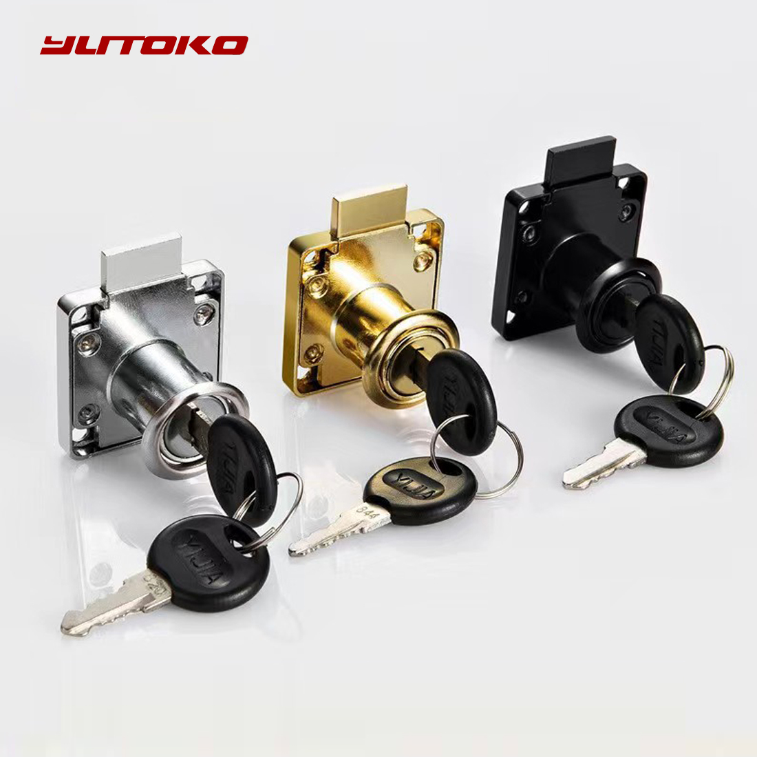 Furniture Hardware Manufacturer - Yutoko คุณภาพสูงโต๊ะลิ้นชักล็อคตู้เสื้อผ้าล็อคตู้ล็อคเฟอร์นิเจอร์ Cam Locks