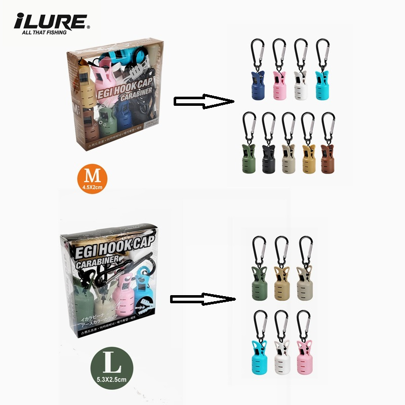 Furniture Hardware Jig - ชุดป้องกันเหยื่อตกปลาหมึกขนาด L+M พร้อมปลอกครอบเบ็ดตกปลาหมึกยักษ์ อุปกรณ์ตกปลาหมึก ปลอกครอบเบ็ดตกปลาหมึก ปลอกครอบเบ็ดตกปลาหมึกแบบร่ม