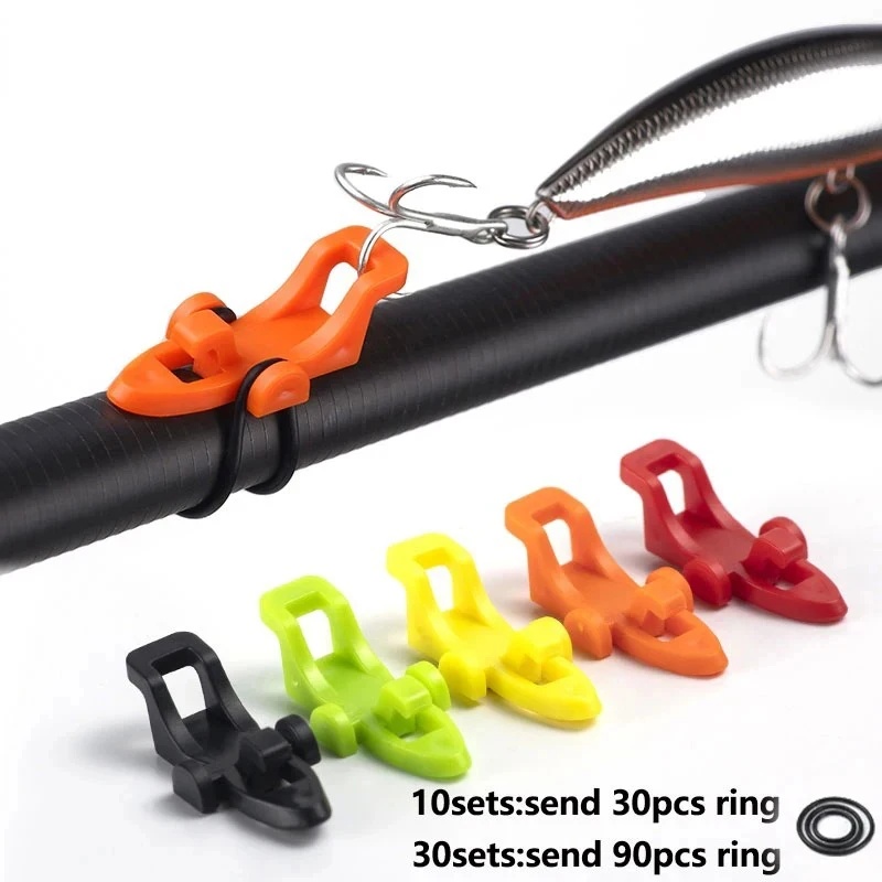 Furniture Hardware Jig - 10-20 ชุด อุปกรณ์ยึดเบ็ดตกปลา ที่เก็บเบ็ด ที่เก็บเหยื่อตกปลา อุปกรณ์เสริมสำหรับเหยื่อตกปลา