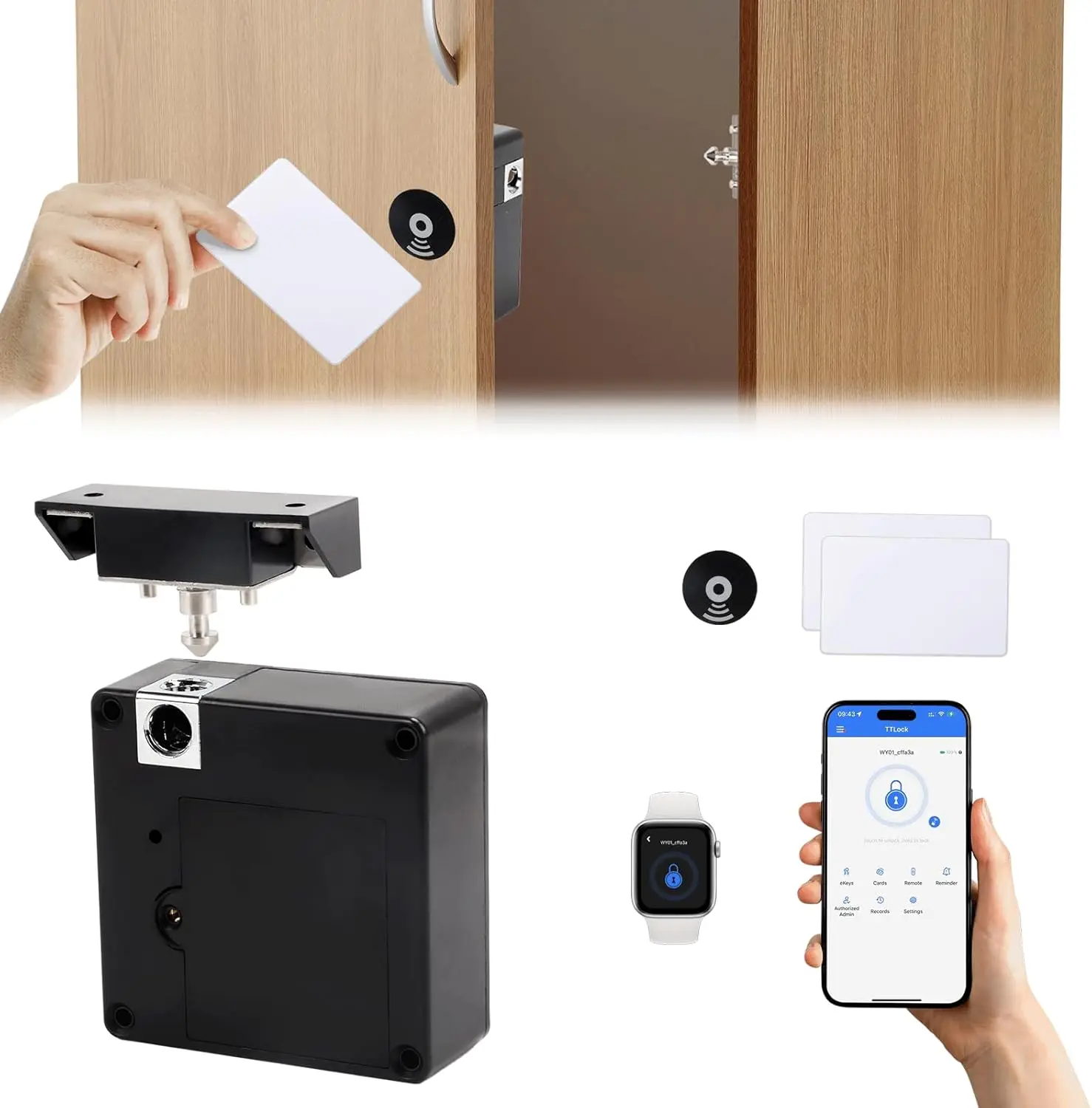 ล็อกเกอร์อัจฉริยะ NFC สำหรับโท - Furniture Hardware Manufacturer บทวิจารณ์และราคา