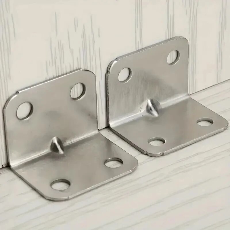 20 ชิ้นมุมเหล็กโต๊ะ, เก้าอี้,  - Cabinet Hinge Overlay บทวิจารณ์และราคา
