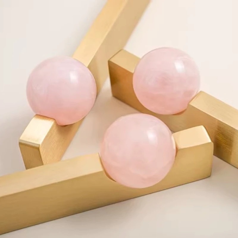 ลูกบอลคริสตัลสีขาว + มือจับเฟอ - Furniture Hardware Drop Pulls บทวิจารณ์และราคา