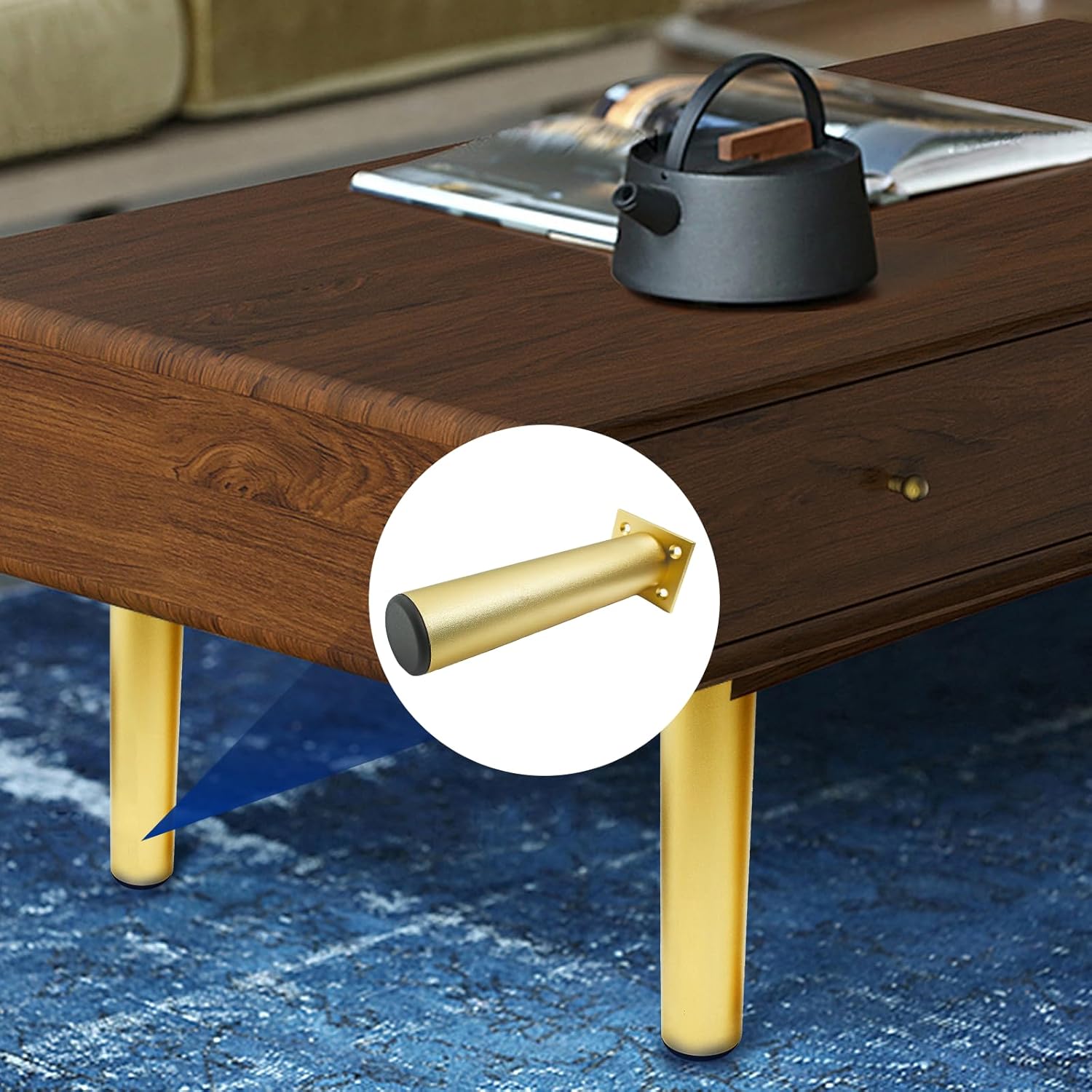 ขาเฟอร์นิเจอร์สแตนเลส 4 ชิ้น ข - Cabinet Hinge Overlay บทวิจารณ์และราคา