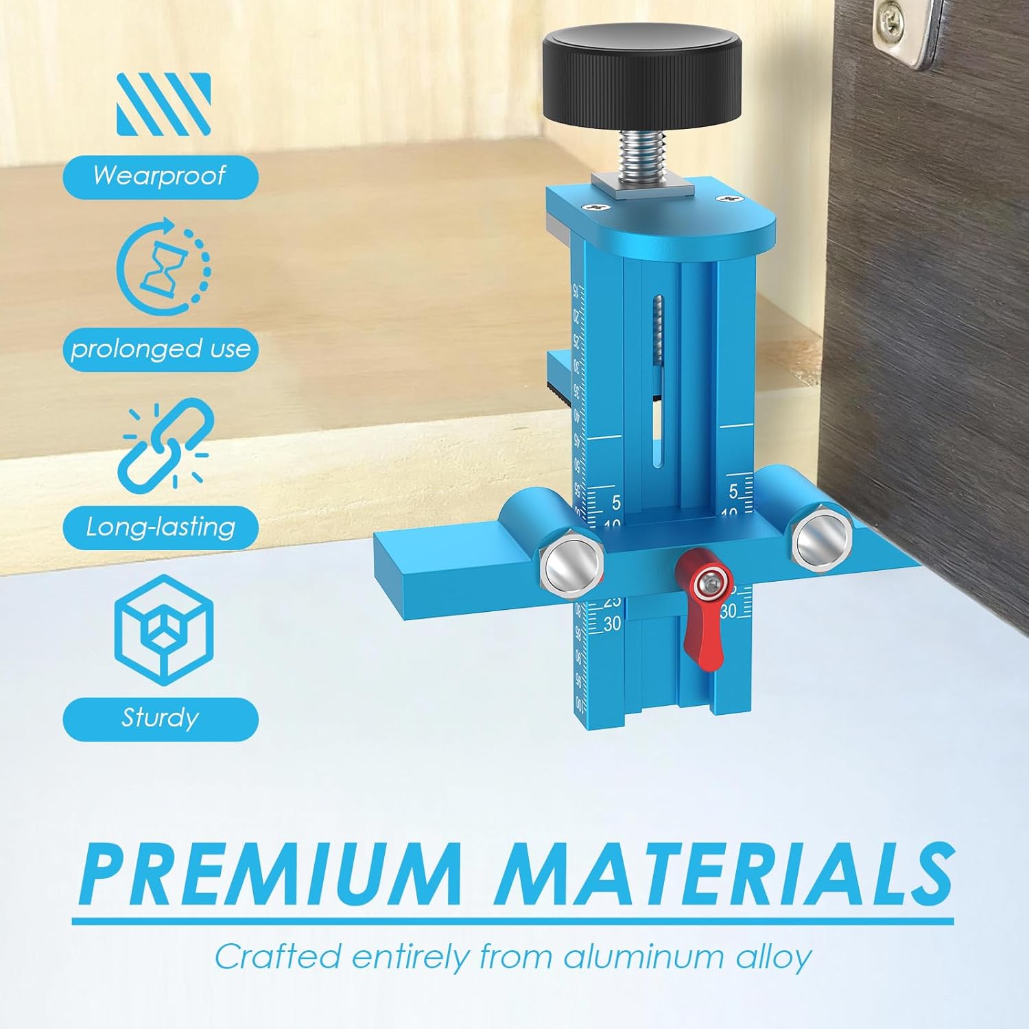 อุปกรณ์จับยึดตู้ 3 in 1 พร้อมต - Furniture Hardware Jig บทวิจารณ์และราคา