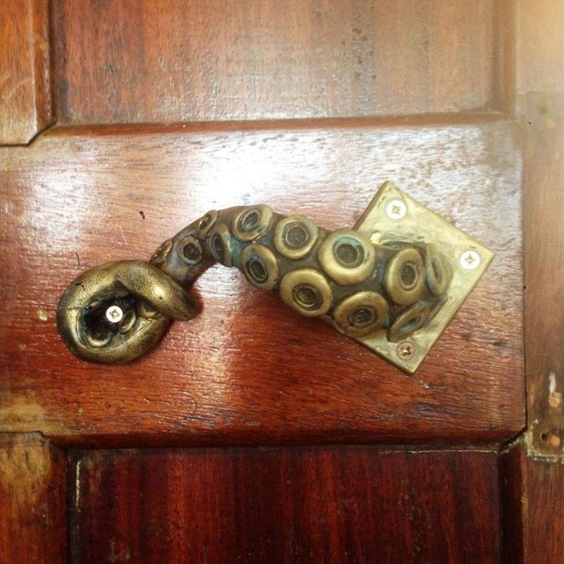 Vintage Octopus ลูกบิดประตูสัต - Furniture Hardware Jig บทวิจารณ์และราคา