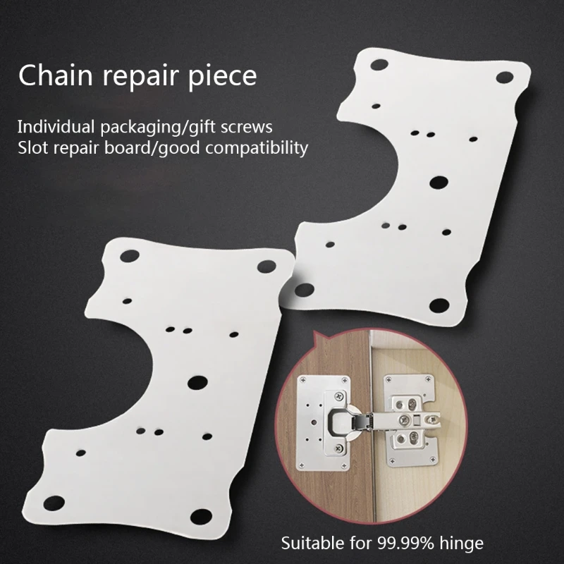 4 ชิ้นบานพับตู้แผ่นซ่อมบานพับส - Cabinet Hinge Overlay บทวิจารณ์และราคา