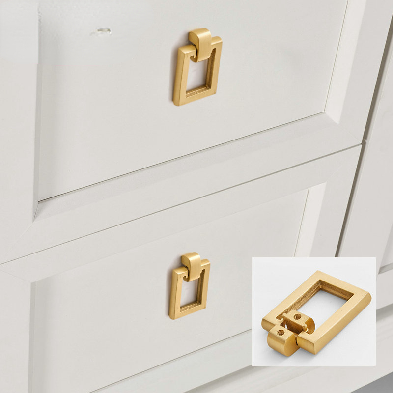 ที่จับตู้แบบห่วงโลหะสังกะสีที่ - Furniture Hardware Drop Pulls บทวิจารณ์และราคา