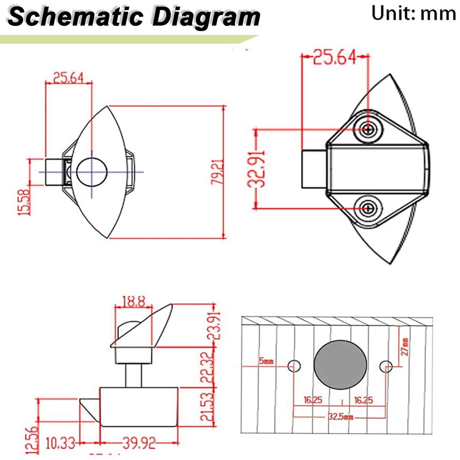 2X คาราวานโลหะผสมสังกะสีกุญแจล - Furniture Hardware Jig บทวิจารณ์และราคา
