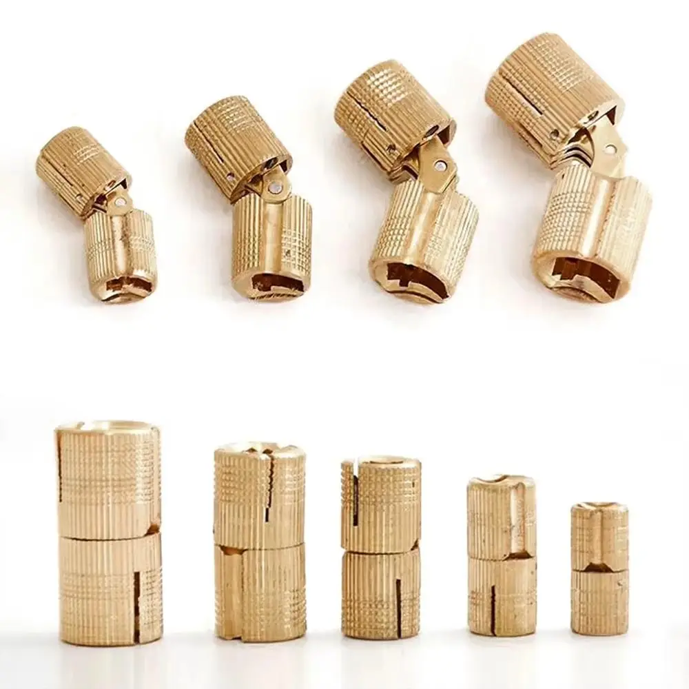 8-18 มม.ทองเหลืองบานพับบานพับท - Cabinet Hinge Overlay บทวิจารณ์และราคา