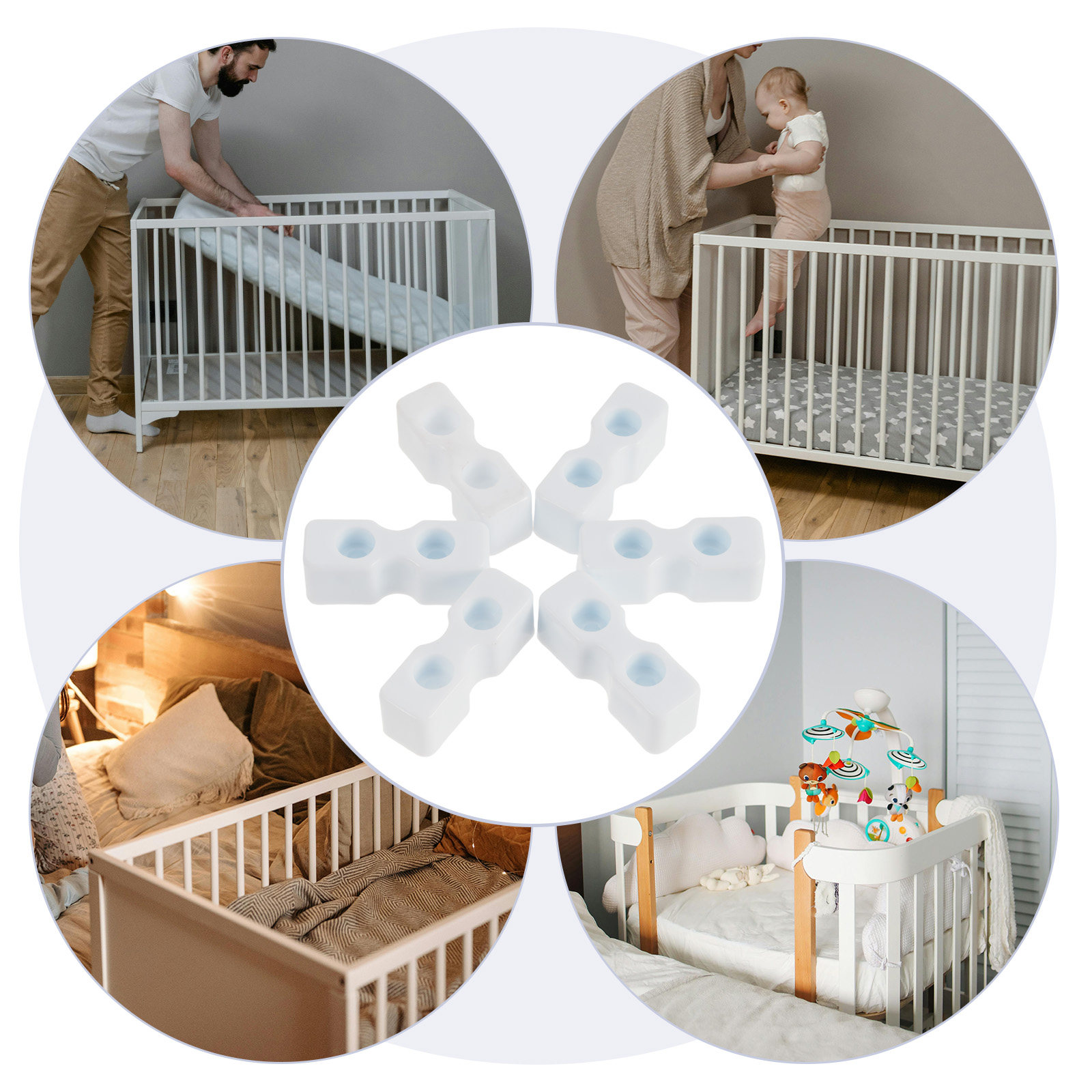 20 ชิ้น สกรูสำหรับเปลเด็ก อุปก - Furniture Hardware Fitting บทวิจารณ์และราคา